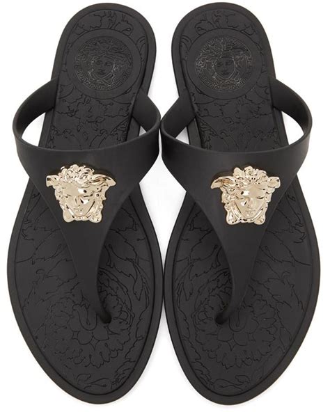 versace woman sandals|versace flip flops women's.